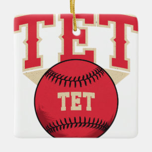 TET-Baseball-Logo Keramikornament