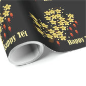 Tet Hoa Mai Geschenkpapier (Rolleneckpunkt)