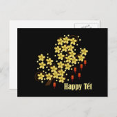 Tet Hoa Mai Postkarte (Vorne/Hinten)