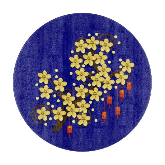 Tet Hoa Mai Schneidebrett (Vorderseite)