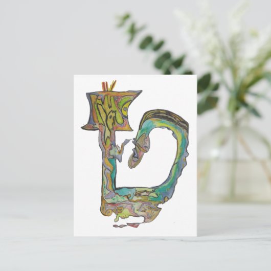 Tet Postkarte (Stehend Vorderseite)