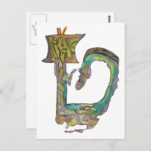 Tet Postkarte (Vorne/Hinten)