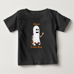Teta's Little Boo Boy Trick oder Treater Baby T-Sh T-shirt
