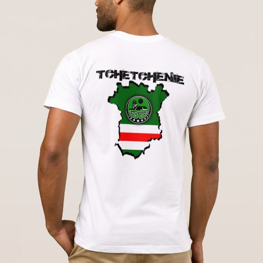 Tetchenie Map T-Shirt (Rückseite)