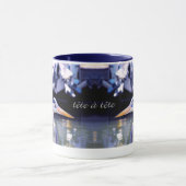 tête à tête in blau tasse (Zentrum)