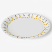 Tête à tête pappteller (Schrägansicht)