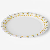 Tête à tête pappteller (Schrägansicht)