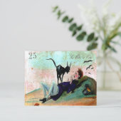 Tete A Tete Postcard Postkarte (Stehend Vorderseite)