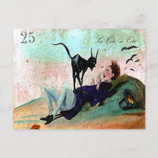 Tete A Tete Postcard Postkarte (Vorderseite)