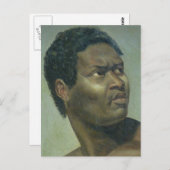 Tête de Nègre (Leiter eines Neger) von Gros Postkarte (Vorne/Hinten)