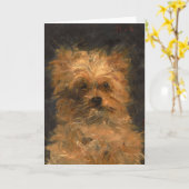 Tête du Chien "Bob" | Édouard Manet Karte (Gelbe Blume)