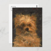Tête du Chien "Bob" | Édouard Manet Postkarte (Vorne/Hinten)