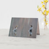 Tete ein Tete Karte (Gelbe Blume)