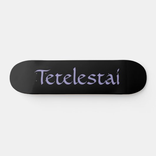 Tetelestai Christlich Skateboard (Horizontal)