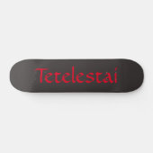 Tetelestai Christlich Skateboard (Horizontal)