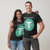 Tether USDT Cryptowährung Logo T - Shirt - Invest (Unisex)