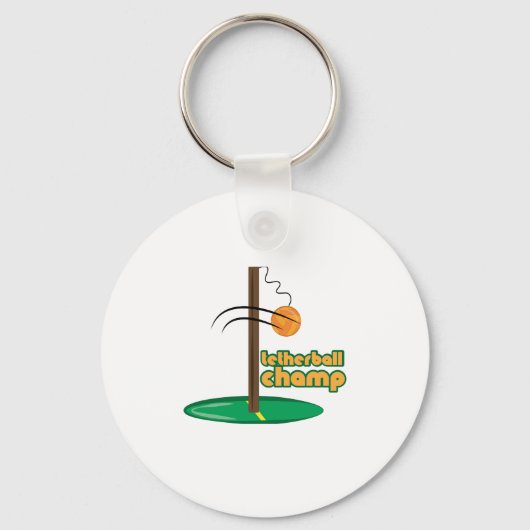 Tetherball Champ Schlüsselanhänger (Vorderseite)