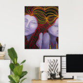 Tethered Pisces Poster (Heimbüro)