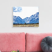 Teton 6976 leinwanddruck (Insitu (Wohnzimmer))