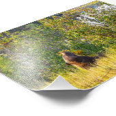 Teton Bear aß Berries, Wyoming Fotodruck (Ecke)