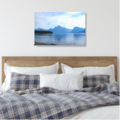 Teton Beauty Leinwanddruck (Insitu (Schlafzimmer))