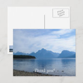 Teton Beauty Postkarte (Vorne/Hinten)