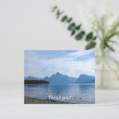 Teton Beauty Postkarte (Stehend Vorderseite)
