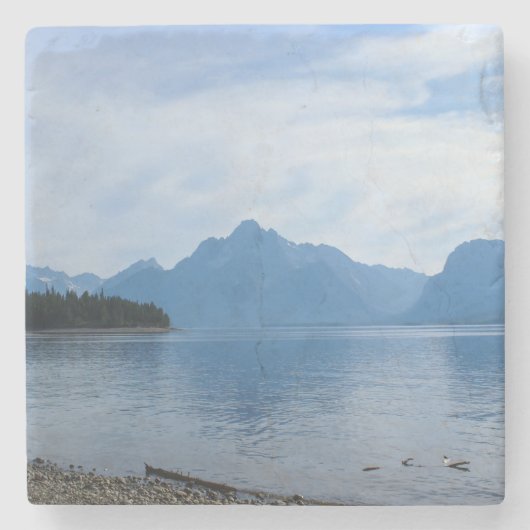 Teton Beauty Steinuntersetzer (Vorderseite)