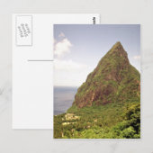 Teton Berge, St. Lucia Postkarte (Vorne/Hinten)