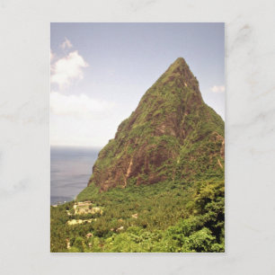 Teton Berge, St. Lucia Postkarte