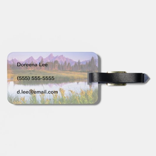 Teton Gepäckanhänger (Rückseite horizontal)