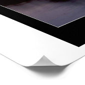 Teton Moonrise Poster (Ecke)