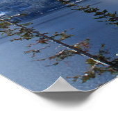 Teton Mountain Range Poster (Ecke)