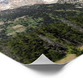 Teton Mountains im Grand Teton Nationalpark Poster (Ecke)