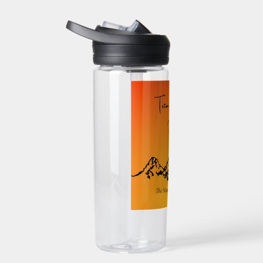 Teton Nationalpark Sunset Colors 20oz Straw Trinkflasche (Rechts)