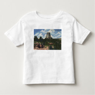 Teton Nationalpark, WY - der Turm des Teufels nahe Kleinkind T-shirt