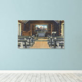 Teton Nationalpark, WY - The Alter Leinwanddruck (Insitu (Holzboden))