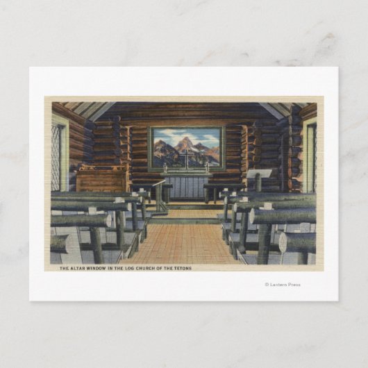Teton Nationalpark, WY - The Alter Postkarte (Vorderseite)