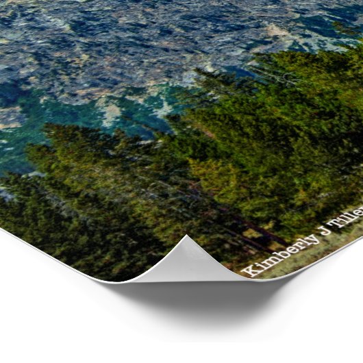 Teton NP 6901 Poster (Ecke)