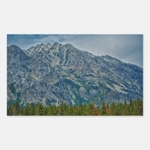 Teton NP 6901 Rechteckiger Aufkleber