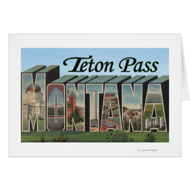 Teton Pass, Montana (Vorderseite (Horizontal))