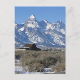Teton Ranch Postcard Postkarte