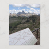 Teton Range Postcard Postkarte (Vorderseite)
