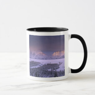 Teton Range vom Snake River Overlook, Grand Tasse