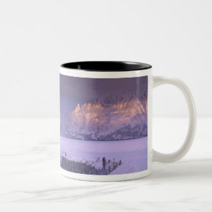 Teton Range vom Snake River Overlook, Grand Zweifarbige Tasse
