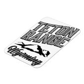 Teton Range, Wyoming Magnet (Linke Seite)