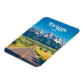 Teton Scenic Byway Idaho Magnet (Linke Seite)