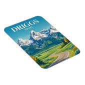 Teton Scenic Byway Idaho Magnet (Rechte Seite)