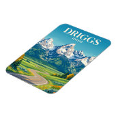 Teton Scenic Byway Idaho Magnet (Linke Seite)