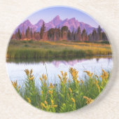 Teton Sonnenaufgang Getränkeuntersetzer (Vorne)